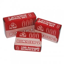 Roma Clip Συνδετήρες Μεταλλικοί MAESTRI No 5 (Ασημί) (100 Τεμάχια) (ROM4075) Roma Clip Συνδετήρες Μεταλλικοί MAESTRI No 5 (Ασημί) (100 Τεμάχια) (ROM4075)