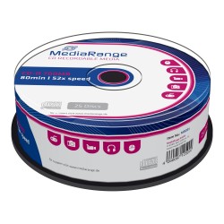 MediaRange CD-R 80' 700MB 52x Cake x 25 (MR201) MediaRange CD-R 80' 700MB 52x Cake x 25 (MR201)