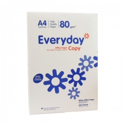 Επαγγελματικό Χαρτί Εκτύπωσης Everyday A4 80g/m² 500 Φύλλα (EVE1001101)
