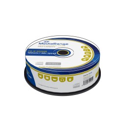 MediaRange CD-R 100' 900MB 48x Cake Box x 25 (MR222) MediaRange CD-R 100' 900MB 48x Cake Box x 25 (MR222)