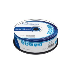 MediaRange BD-R 25GB 6x Cake Box x 25 (MR514) MediaRange BD-R 25GB 6x Cake Box x 25 (MR514)