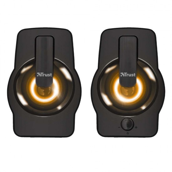 Trust RGB LED illuminated 2.0 speaker set (22948) (TRS22948)