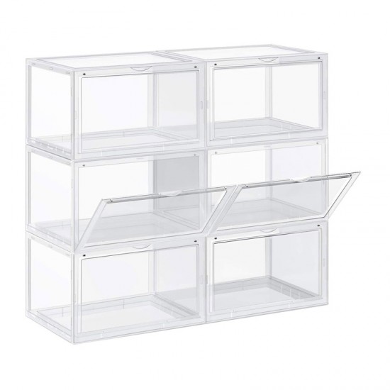 Songmics Stand Αποθήκευσης 6 Ζευγαριών Παπουτσιών 36 x 28 x 22 cm (LSP06CW) (SNGLSP06CW)