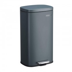 Songmics Μεταλλικός Κάδος Απορριμμάτων από Ατσάλι με Σύστημα Soft-Close 30 Lt  (LTB03GS) (SNGLTB03GS)