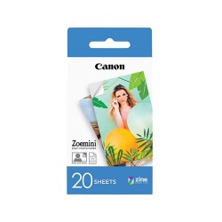 CANON Zink Photo paper 2x3inch (20 sheets) (3214C002) (CANZINK20)