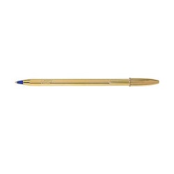 Στυλό Διαρκείας BIC Ballpoint 1.0mm Cristal Original Shine Χρυσό (Μπλε) (9213401) (BIC9213401) Στυλό Διαρκείας BIC Ballpoint 1.0mm Cristal Original Shine Χρυσό (Μπλε) (9213401) (BIC9213401)