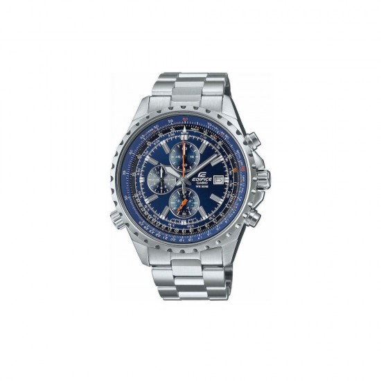 Casio Edifice Classic Ρολόι Χρονογράφος Μπαταρίας με Μεταλλικό Μπρασελέ Ασημί (EF-527D-2AVUEF) (CASEF527D2AVUEF)