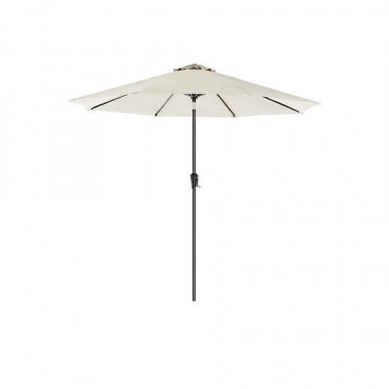 SONGMICS Ομπρέλα Δαπέδου 270 cm Beige (GPU27BE) (SNGGPU27BE)