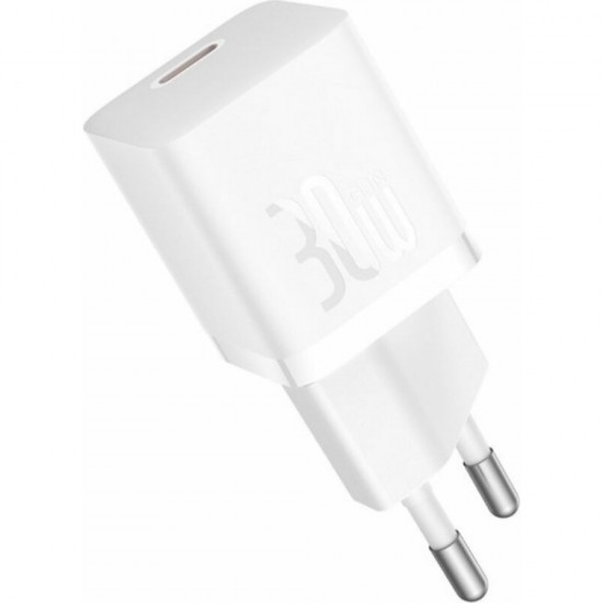 Baseus Mini Wall Charger GaN5 30W White (CCGN070502) (BASCCGN070502)