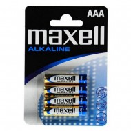 Maxell Αλκαλικές Μπαταρίες AAA 1.5V 4τμχ (9044568) (MAX9044568)