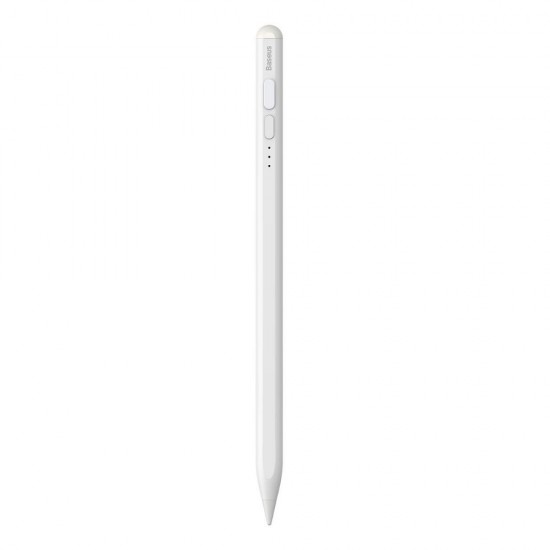 Baseus Smooth Writing Stylus with LED Indicators (Active) White (SXBC060402) (BASSXBC060402)