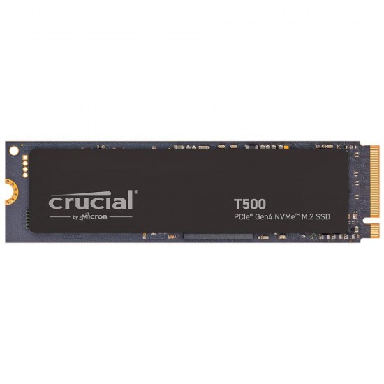 Crucial SSD T500  500GB PCie 4.0 NVMe (CT500T500SSD8) (CRUCT500T500SSD8)