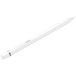 Baseus Ψηφιακή Γραφίδα Smooth Writing Series Active Version με Ασύρματη Φόρτιση USB-C Λευκό (P80015806211-00) (BASP80015806211-00)