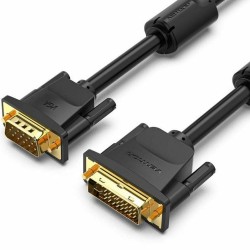 VENTION DVI (24+5) to VGA Cable 1.5M Black (EACBG) (VENEACBG) VENTION DVI (24+5) to VGA Cable 1.5M Black (EACBG) (VENEACBG)