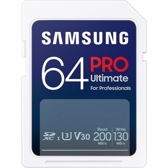 Samsung SDXC 64GB Class 10 U3 V30 UHS-I (MB-SY64S/WW) (SAMMB-SY64S-WW)