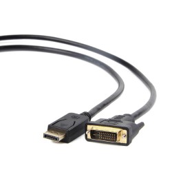 Cablexpert Cable DVI-D male - DisplayPort male 1.8m (CC-DPM-DVIM-6) (GEMCC-DPM-DVIM-6) Cablexpert Cable DVI-D male - DisplayPort male 1.8m (CC-DPM-DVIM-6) (GEMCC-DPM-DVIM-6)