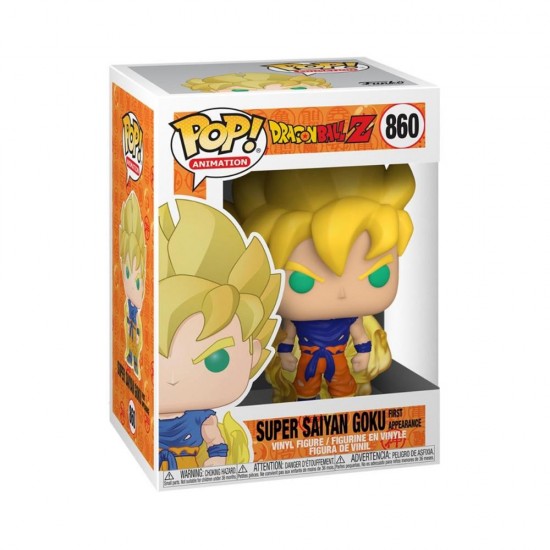 Funko Pop! Animation: Dragon Ball - Super Saiyan Goku First Appearance #860 (FNK86002)