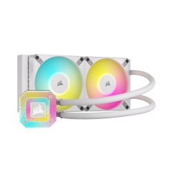 Corsair iCUE H100i ELITE CAPELLIX XT White 240mm Radiator Liquid CPU Cooler (CW-9060072-WW) (CORCW-9060072-WW)