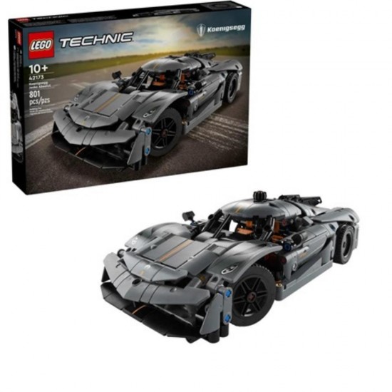 Lego Technic Koenigsegg Jesko Absolut Super Sports Car In Gray (42173) (LGO42173)