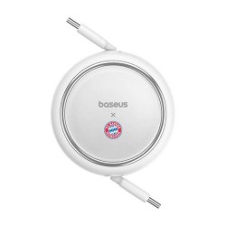 Baseus Καλώδιο φόρτισης USB-C σε USB-C 100W λευκό Bayern Edition (P10364500213-Z2) (BASP10364500213-Z2)