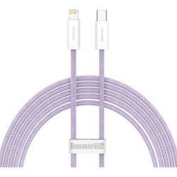 Baseus Καλώδιο USB-C σε Lightning Dynamic Series, 20W, 2m Μοβ (CALD000105) (BASCALD000105)