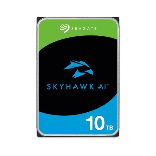Seagate SkyHawk AI 3.5" 10TB SATA 6 Gb/s 256MB cache (ST10000VE001) (SEAST10000VE001)