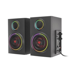 Genesis Gaming Speakers Helium 300BT 2.0 Wood Bluetooth ARGB (NCS-1716) (GNSNCS-1716)