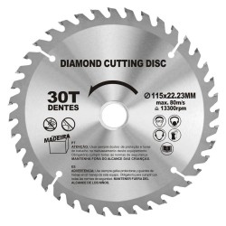 Shind Διαμαντοδισκος Κοπης Ξυλου Φ115 (SHI-94954) (SHI94954)