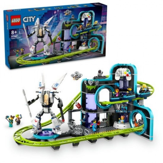 Lego City Roller Coaster With Robot Mech (60421) (LGO60421)