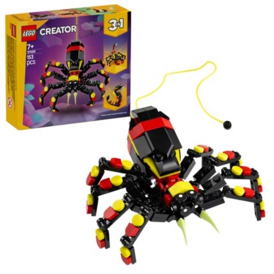 Lego Creator 3-In-1 Wild Animals: Surprise Spider (31159) (LGO31159)