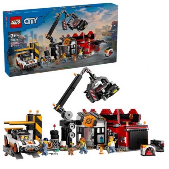 Lego City Junkyard With Cars (60472) (LGO60472)
