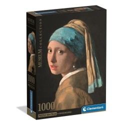 Clementoni Puzzle Museum Collection - Vermeer: Girl with Pearl Earring 1000pcs (39967) (CLE39967)
