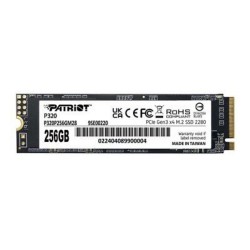 Patriot P320 256GB PCIe 3.0 x4 NVMe 1.3 M.2 2280 (P320P256GM28) (PATRP320P256GM28) Patriot P320 256GB PCIe 3.0 x4 NVMe 1.3 M.2 2280 (P320P256GM28) (PATRP320P256GM28)