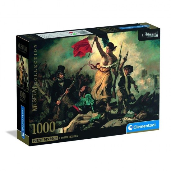 Clementoni Puzzle Museum Collection - Delacroix: Liberty Leading the People 1000pcs (39973) (CLE39973)
