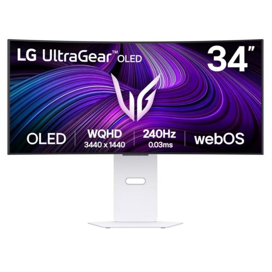 LG 34GX90SA-W UltraGear OLED HDR Curved Gaming Monitor 34" (LG34GX90SA-W)