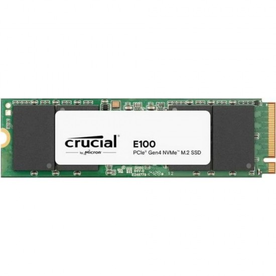 Crucial E100 Gen4 2280 1TB NVMe PCIe M.2 SSD (CT1000E100SSD8) (CRUCT1000E100SSD8)