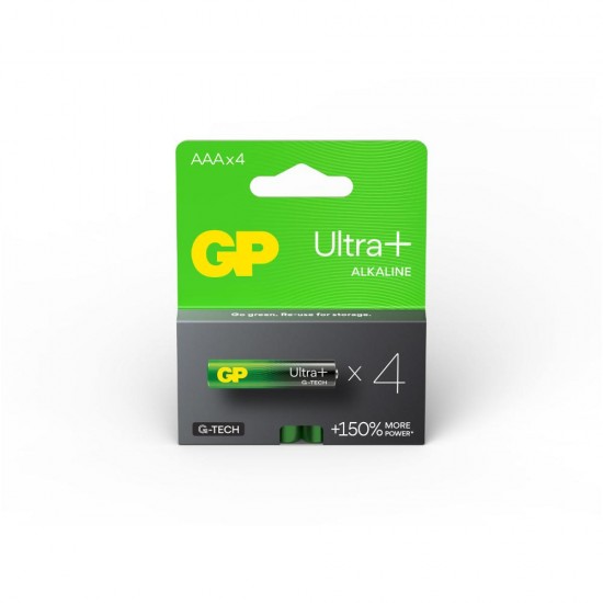 GP Ultra Plus Alkaline G-TECH LR03 / AAA Alkaline Battery (GPB20478)