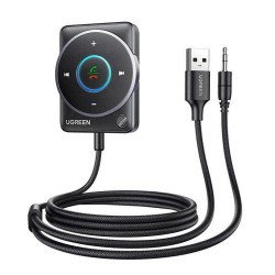 Ugreen Bluetooth 5.4 adapter CM723 USB + 3.5mm mini jack built-in microphone black (35002) (UGR35002)
