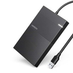 Ugreen 2.5" External HDD/SSD enclosure CM471 USB-A 3.2 Gen 1 5Gbps Black (30719) (UGR30719)