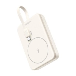 Ugreen Μαγνητικό powerbank 10000mAh PB760 ενσωματωμένο καλώδιο 20W μπεζ (35341B) (UGR35341B)