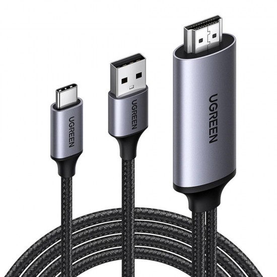 Ugreen Προσαρμογέας HDMI do USB-C CM773 4k 60Hz 5V 1A (35984A) (UGR35984A)