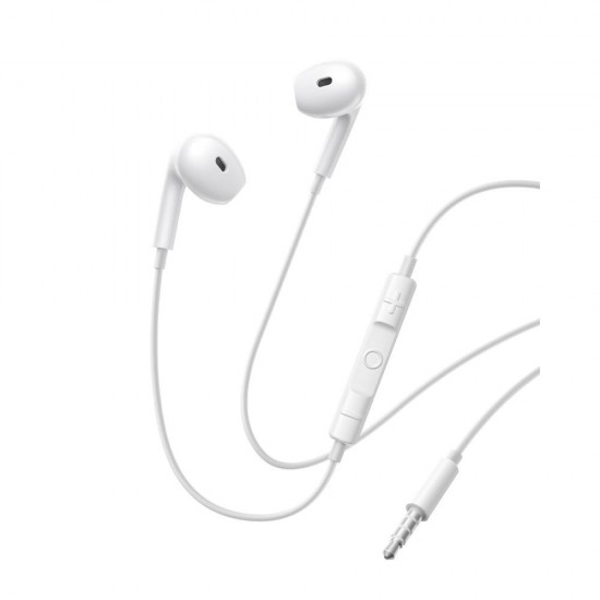 Baseus Encok HZ19 Λευκά ενσύρματα in-ear ακουστικά (A00182301213-00) (BASA00182301213-00)