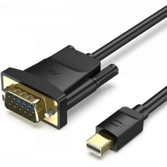 VENTION Mini DisplayPort Male to VGA Male Cable 1.5M Black (HFDBG) (VENHFDBG)