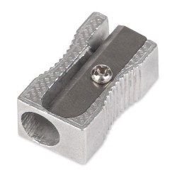 Staples Single Blade Pencil Sharpener (8850833) (STP8850833) Staples Single Blade Pencil Sharpener (8850833) (STP8850833)