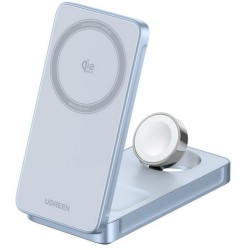 Ugreen W757 MagFlow Induction Charger 3in1 Qi2 25W (65901) (UGR65901)