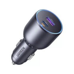 Ugreen Car Charger 63W with Ports: 1xUSB 1xType-C Black (35023) (UGR35023)