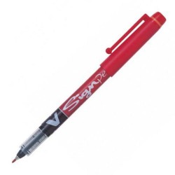 Pilot V-Sign Pen 0.6 Ballpoint Red (SW-VSPR) (PILSWVSPR)