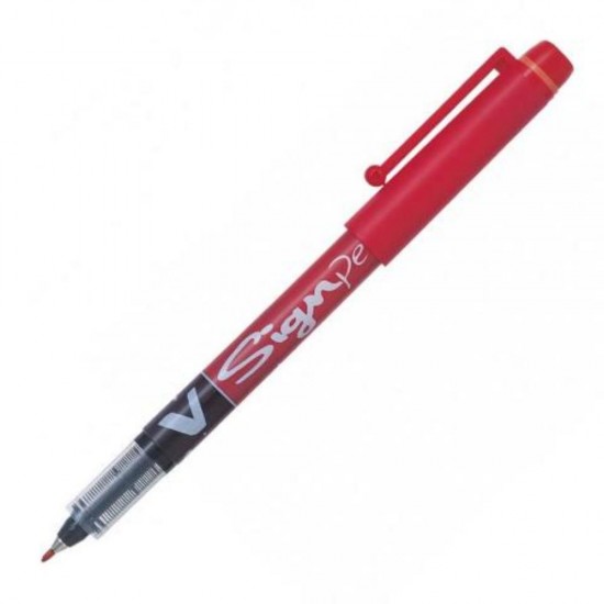 Pilot V-Sign Pen 0.6 Ballpoint Red (SW-VSPR) (PILSWVSPR)