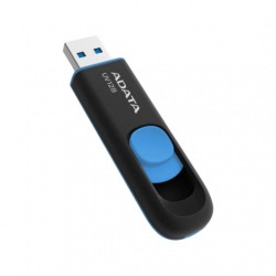 Adata 64GB DashDrive UV128 USB flash drive USB Type-A 3.2 Gen 1 (3.1 Gen 1) BlackBlue (AUV128-64G-RBE) (ADAAUV128-64G-RBE) Adata 64GB DashDrive UV128 USB flash drive USB Type-A 3.2 Gen 1 (3.1 Gen 1) BlackBlue (AUV128-64G-RBE) (ADAAUV128-64G-RBE)