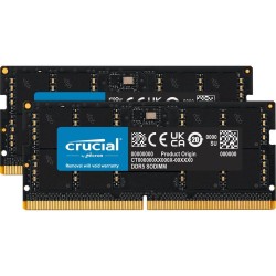 Crucial DDR5-5600 Kit 64GB 2x32GB SODIMM CL46 16Gbit (CT2K32G56C46S5) (CRUCT2K32G56C46S5)